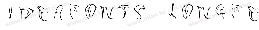 IdeaFonts LongFeiZhe字体转换